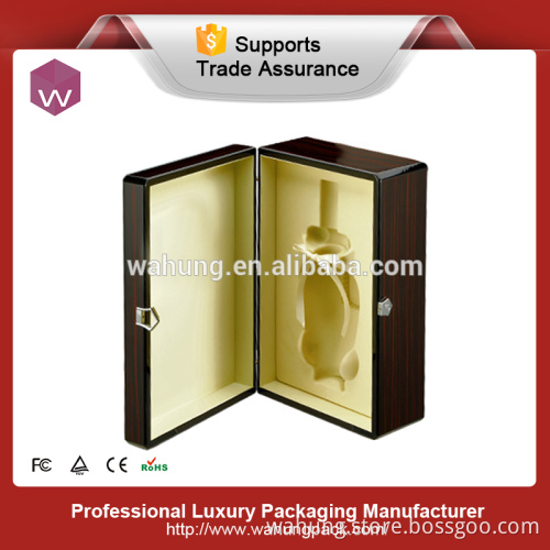 wine bag in box holder, wine glass display box(WH-3482)
